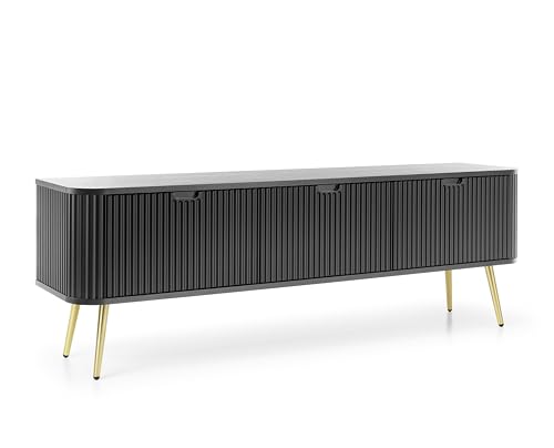 AXLIVING Kommode für TV Salvia RTV168 168 cm Breite Modern in Schwarz AXLIVING Kommode für TV Salvia RTV168 168 cm Breite Modern in Schwarz von AXLIVING