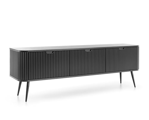 AXLIVING Kommode für TV Salvia RTV168 168 cm Breite Modern in Schwarz AXLIVING Kommode für TV Salvia RTV168 168 cm Breite Modern in Schwarz von AXLIVING