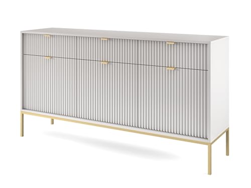 AXLIVING Kommode mit Schublade Eternas KSZ104 104 cm Modern in Grau AXLIVING Kommode mit Schublade Eternas KSZ104 104 cm Modern in Grau von AXLIVING
