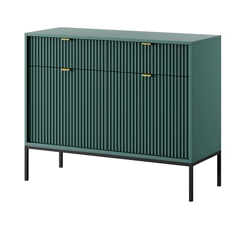 AXLIVING Kommode mit Schublade Eternas KSZ104 104 cm breit Grün AXLIVING Kommode mit Schublade Eternas KSZ104 104 cm breit Grün von AXLIVING
