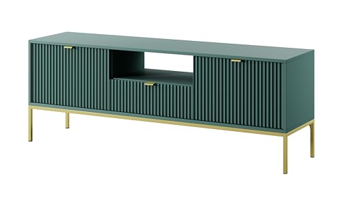 AXLIVING Lowboard TV Eternas RTV154 154 cm modernes Design, Grün von AXLIVING