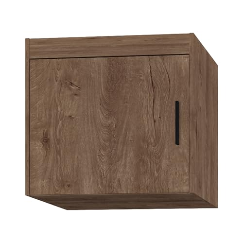 AXLIVING Schrankaufsatz Eiche Lefkas Storicos 1D 59,9x55x53 cm modern von AXLIVING