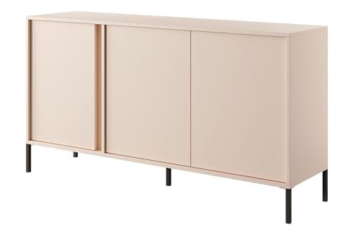 AXLIVING Sideboard Piemontesia modern kommode 153 cm breit beige von AXLIVING