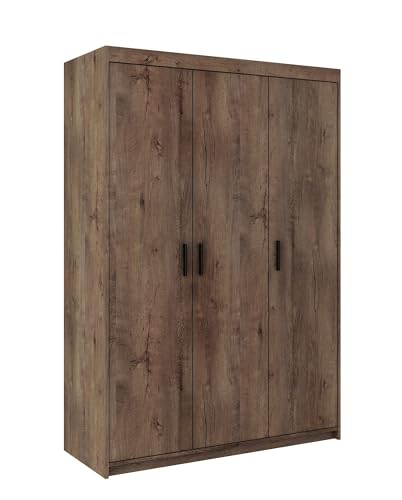 AXLIVING Storicos 3D 3 türig Kleiderschrank Lefkas 133 cm breit AXLIVING Storicos 3D 3 türig Kleiderschrank Lefkas 133 cm breit von AXLIVING