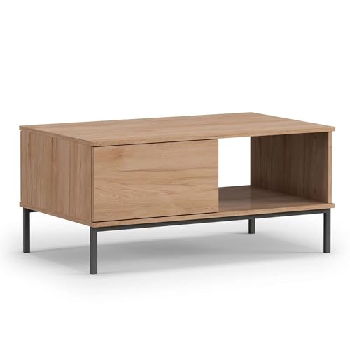 AXLIVING Wohnzimmer Tisch „Queba QT02“ – 100cm Breite, Modern Hikora AXLIVING Wohnzimmer Tisch „Queba QT02“ – 100cm Breite, Modern Hikora von AXLIVING