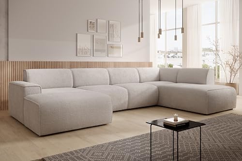 AXLIVING XXL Sofa U Form Didim Creme 415cm breit modern & großzügig R AXLIVING XXL Sofa U Form Didim Creme 415cm breit modern & großzügig R von AXLIVING