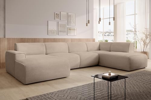 AXLIVING XXL Sofa U Form Didim Hellbraun 415cm breit modern & großzügig R AXLIVING XXL Sofa U Form Didim Hellbraun 415cm breit modern & großzügig R von AXLIVING