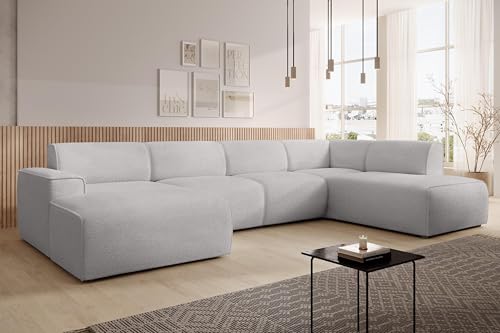 AXLIVING XXL Sofa U Form Didim Hellgrau 415cm breit modern & großzügig R AXLIVING XXL Sofa U Form Didim Hellgrau 415cm breit modern & großzügig R von AXLIVING