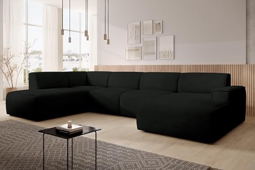 AXLIVING XXL Sofa U Form Didim Schwarz 415cm breit modern & großzügig L AXLIVING XXL Sofa U Form Didim Schwarz 415cm breit modern & großzügig L von AXLIVING