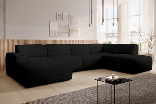 AXLIVING XXL Sofa U Form Didim Schwarz 415cm breit modern & großzügig R AXLIVING XXL Sofa U Form Didim Schwarz 415cm breit modern & großzügig R von AXLIVING