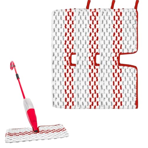 3 Stück Ersatzbezug Set für Vileda 1-2 Spraymax Sprühwischer, Wiederverwendbare waschbare Microfaser Wischbezüge, Passend für Vileda Wischmopp mit Sprühfunktion 3 Stück Ersatzbezug Set für Vileda 1-2 Spraymax Sprühwischer, Wiederverwendbare waschbare Microfaser Wischbezüge, Passend für Vileda Wischmopp mit Sprühfunktion von AXOBOG