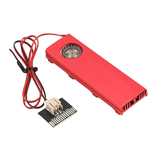 AXOC SSD Kühlkörper, Heimstromversorgung für M.2 SATA SSD Kühlkörper (Rot) von AXOC