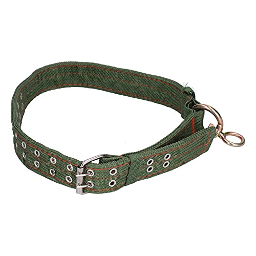 OKAT Vieh-Traktionsgurt, zweireihiges Loch-Canvas-Rinderhalsband, vierlagig für Weide für Rinder für die Viehversorgung für Kühe(klein) von AXOC