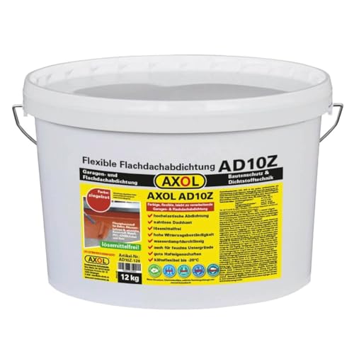 AXOL Flachdachabdichtung, Garage abdichten mit AXOL AD10 12 kg Flüssigkunststoff Ziegelrot AXOL Flachdachabdichtung, Garage abdichten mit AXOL AD10 12 kg Flüssigkunststoff Ziegelrot von AXOL