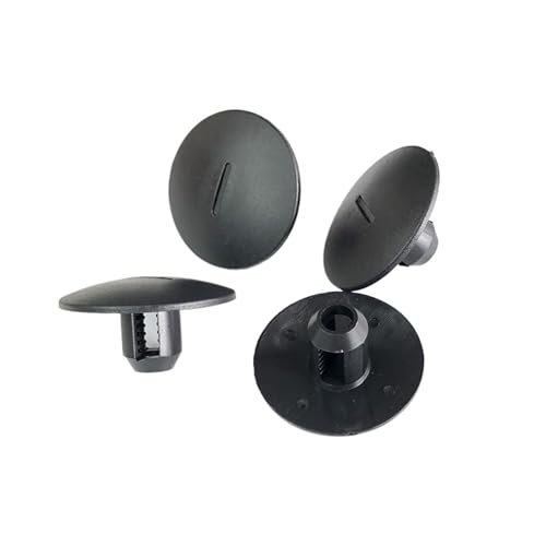 AXTGBHL 30 Stück gestreifte Teppich-Riemenklammern, passend for Peugeot 408 307 206, passend for Citroen C5 C2, passend for Kunststoffverschlüsse, Feste Nieten, Auto-Verschlussklammern von AXTGBHL