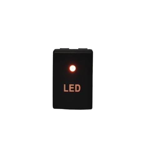 AXTGBHL Auto-LED-Lichtschalter for Ein- und Ausschalten der Nebelscheinwerfer mit Kabel, passend for Suzuki, passend for Jimny 2007 2009 2010 2012 2015, Zubehör(LED) von AXTGBHL