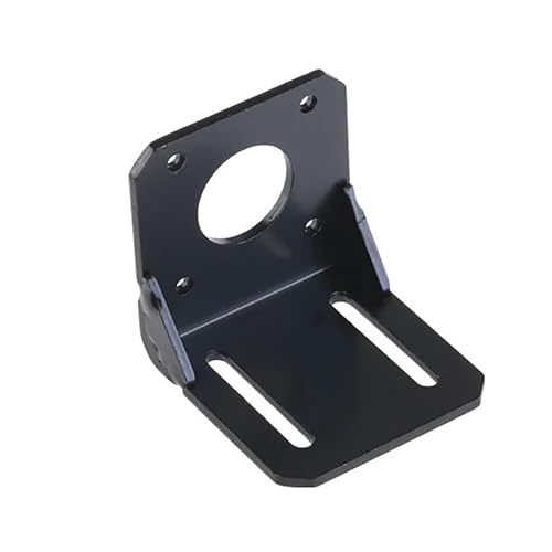 AXVOLA Motorhalterung, 4 Stück, 3D-Drucker-Motorhalterung, Montageplatte, hochwertiges Material, Schwarz, Zubehör, Extruder-Teile AXVOLA Motorhalterung, 4 Stück, 3D-Drucker-Motorhalterung, Montageplatte, hochwertiges Material, Schwarz, Zubehör, Extruder-Teile von AXVOLA