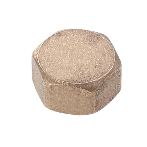 Abdeckung für Wasserrohrverschraubung aus Messing Überwurfmutter Kappenverschraubung Kappenverschraubung Mutter Abdeckung für Wasserrohrverschraubung aus Messing Überwurfmutter Kappenverschraubung Kappenverschraubung Mutter von AXVOLA