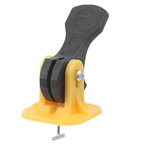 Fliesenausrichtungswerkzeug 50/10 STÜCKE Bodenfliesen-Nivelliersystem-Clips Bauwerkzeuge Fliesennivellierer-Einsteller Locator-Abstandshalter-Set for Porzellanfliesenwand(10PCS) von AXVOLA