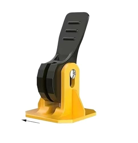 Fliesenausrichtungswerkzeug Boden- und Wandfliesen-Nivelliersystem-Clips, Keramik-Porzellan-Fliesen-Nivellierer-Abstandshalter-Set-Kit for Fliesenverlegung, Wandbauwerkzeuge(Only Leveler 60Pcs) von AXVOLA