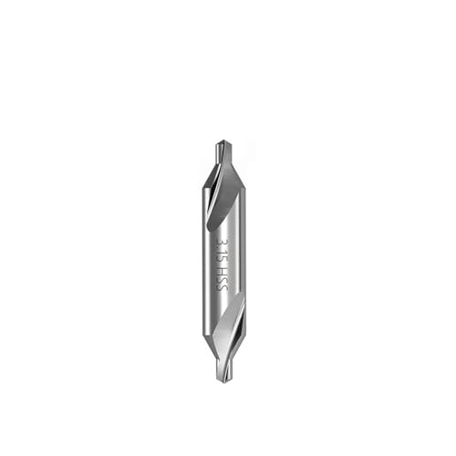 Zentrierbohrer 1pc HSS Zentrum Bohrer 60-Grad Winkel Bohren Bit Senker Werkzeuge(3.15mm) von AXVOLA