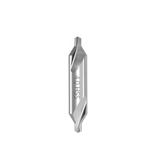 Zentrierbohrer 1pc HSS Zentrum Bohrer 60-Grad Winkel Bohren Bit Senker Werkzeuge(4.0mm) von AXVOLA
