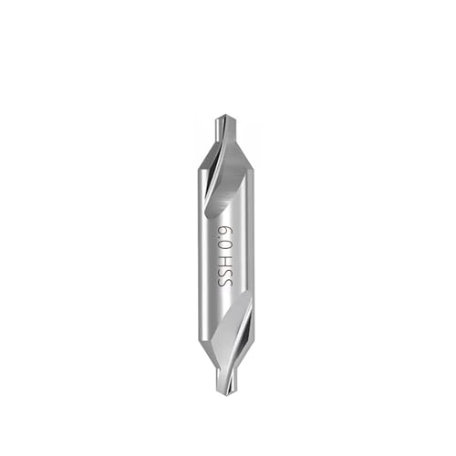 Zentrierbohrer 1pc HSS Zentrum Bohrer 60-Grad Winkel Bohren Bit Senker Werkzeuge(6.0mm) von AXVOLA