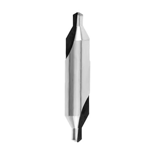 Zentrierbohrer 1set Zentrum Bohrer Kombiniert Zentrum Bohrer 60 Grad Senker Winkel Bit Metall Bohrer HSS-TIN(HSS,A6.0 (14mm)) von AXVOLA