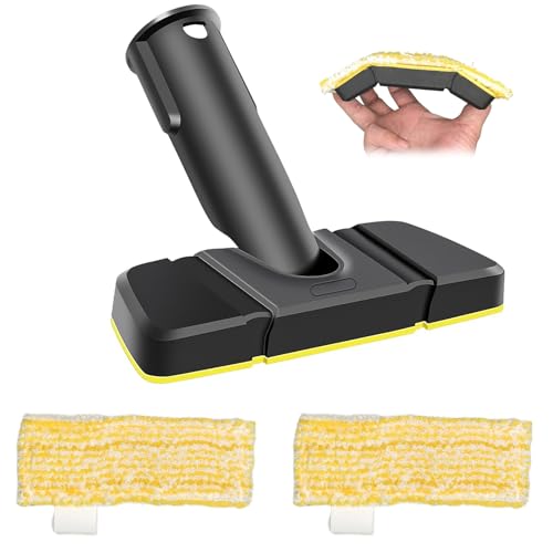 3 Stück Für Kärcher Dampfreiniger Zubehör, Zubehör Bodendüsenset für Kärcher SC2 SC3 SC4 SC5, Inkl 1 Faltbarer Bodendüse Ersatzteile, 2 Mikrofaser-Bodentuch, für Jede Art Von Oberfläche 3 Stück Für Kärcher Dampfreiniger Zubehör, Zubehör Bodendüsenset für Kärcher SC2 SC3 SC4 SC5, Inkl 1 Faltbarer Bodendüse Ersatzteile, 2 Mikrofaser-Bodentuch, für Jede Art Von Oberfläche von AXVRAV