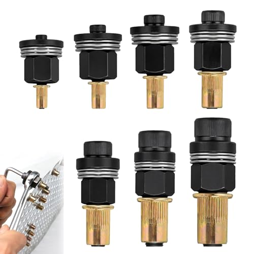 Nietmuttern Nieten Set, 7 Stück Nietmuttern Werkzeug M3 M4 M5 M6 M8 M10 M12 Manuelle Nietmaschine, Einpressmuttern Nietzangen Set Handnietwerkzeug Set Rivet Nut Tool Entworfen für Enge Räume Nietmuttern Nieten Set, 7 Stück Nietmuttern Werkzeug M3 M4 M5 M6 M8 M10 M12 Manuelle Nietmaschine, Einpressmuttern Nietzangen Set Handnietwerkzeug Set Rivet Nut Tool Entworfen für Enge Räume von AXVRAV
