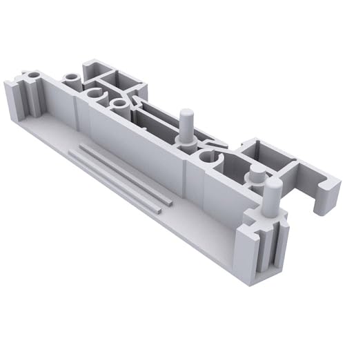 Axxatronic Camdenboss CIME/M/SEF1125 Platinenhalter Endteil erweiterbar, mit Standfuß (L x B) 11.25mm x 72mm, 3 Stück von AXXATRONIC