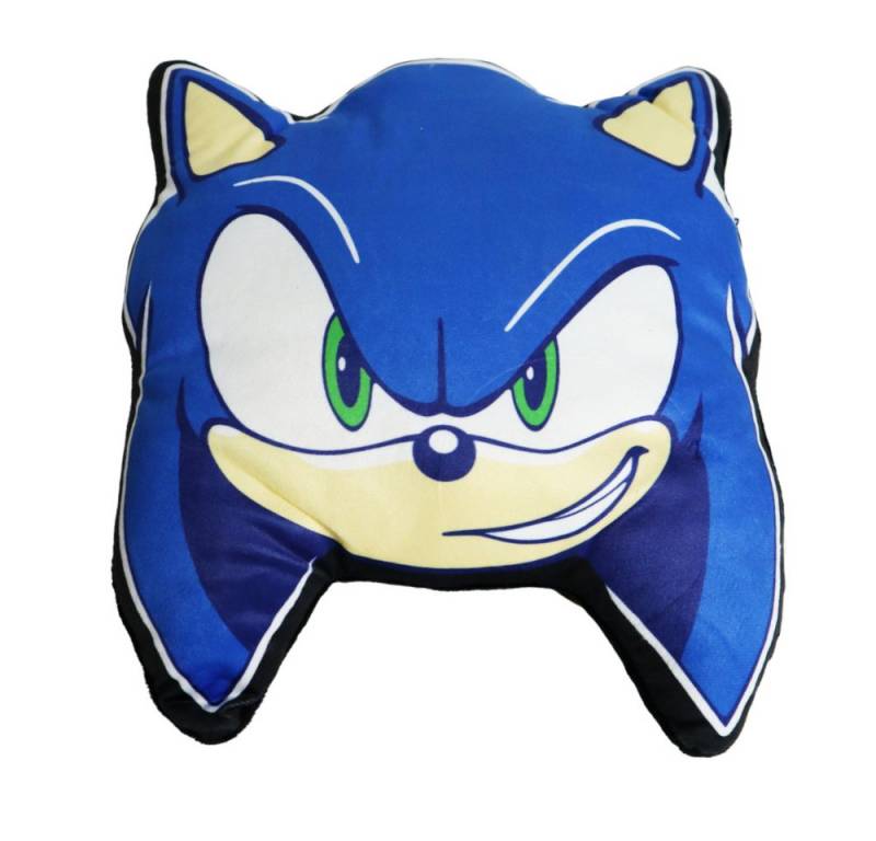 AY!Max Dekokissen Sonic the Hedgehog mini Kissen 3D Cushion 30x28x5 cm von AY!Max