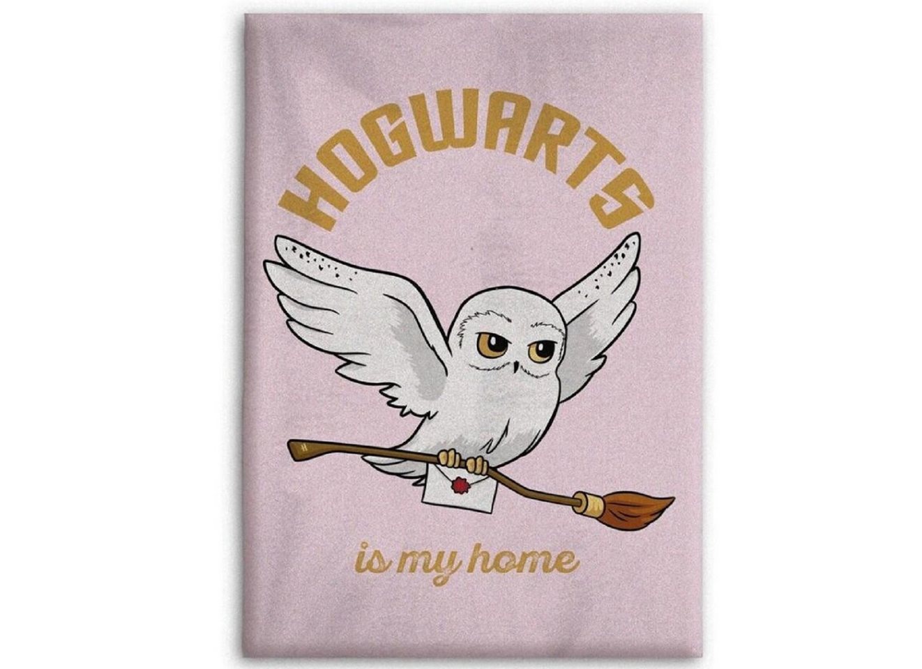 Wohndecke Harry Potter Hedwig Flauschdecke Kuscheldecke 110 x 150 cm, AY!Max von AY!Max