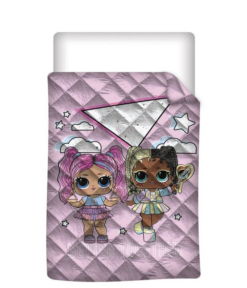 Wohndecke LOL Surprise Steppdecke Bettdecke Decke 140 x 200 cm, AY!Max Wohndecke LOL Surprise Steppdecke Bettdecke Decke 140 x 200 cm, AY!Max von AY!Max