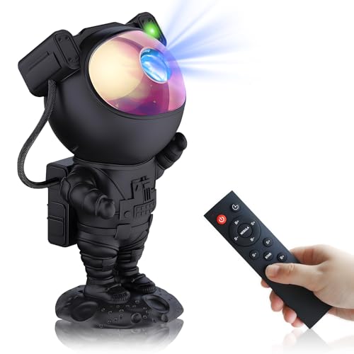 Astronaut LED Sternenhimmel Projektor Kinder, Galaxy Projector Lampe Nachtlicht Sternenhimmel Star Spacebuddy Projector Baby Sternhimmel Led-Projektor Sternenprojektor Planetarium Universum Projektor von AYAMAYA