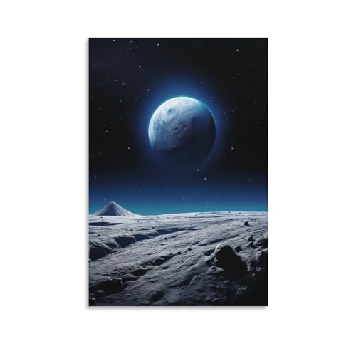 Science Fiction Erde Wandkunst Leinwand Poster Erde auf der Wüste Planet Wanddekoration Poster Schlafsaal Dekor Malerei Kunst Science Fiction Erde Wandkunst Leinwand Poster Erde auf der Wüste Planet Wanddekoration Poster Schlafsaal Dekor Malerei Kunst von AYAROS