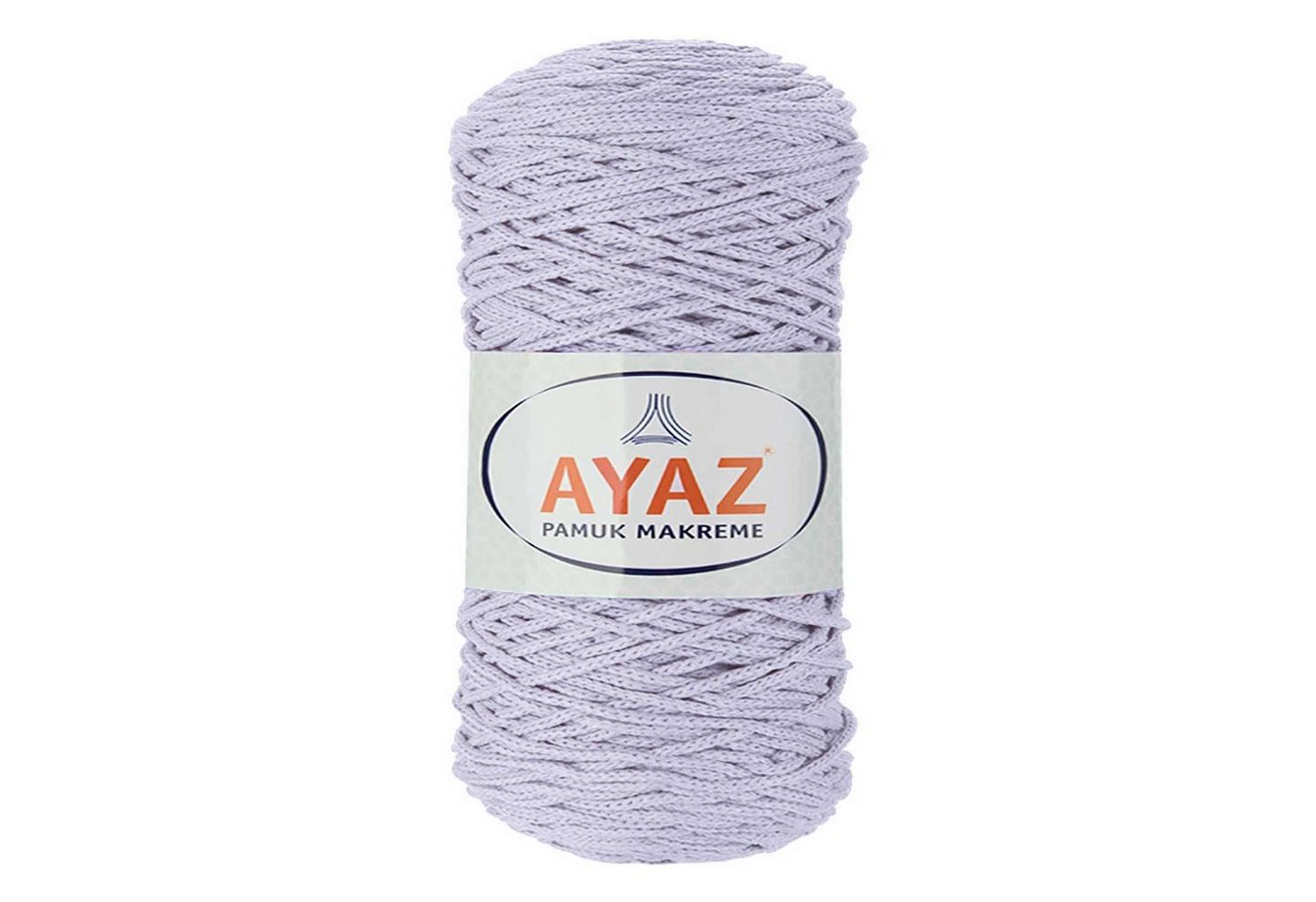 AYAZ 4 x 250g Strickgarn Pamuk Makrame Häkelwolle, 2036 flieder von AYAZ