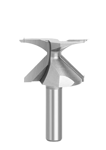 1PC 1/4 Griff 1/2 Arc Integrierte Messer 2 Kanten, 3 Mit Nähten Holzbearbeitung Fräser Schneiden Werkzeug(12.7mm 2 Blades R30) von AYAZER