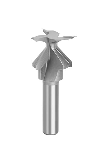 1PC 1/4 Griff 1/2 Arc Integrierte Messer 2 Kanten, 3 Mit Nähten Holzbearbeitung Fräser Schneiden Werkzeug(12.7mm 3 Blades R18) von AYAZER
