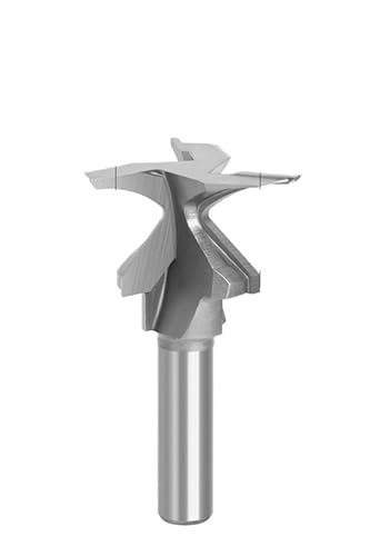 1PC 1/4 Griff 1/2 Arc Integrierte Messer 2 Kanten, 3 Mit Nähten Holzbearbeitung Fräser Schneiden Werkzeug(12.7mm 3 Blades R30) von AYAZER