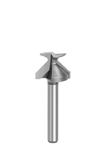 1PC 1/4 Griff 1/2 Arc Integrierte Messer 2 Kanten, 3 Mit Nähten Holzbearbeitung Fräser Schneiden Werkzeug(6.35 shank 2 Blades) von AYAZER