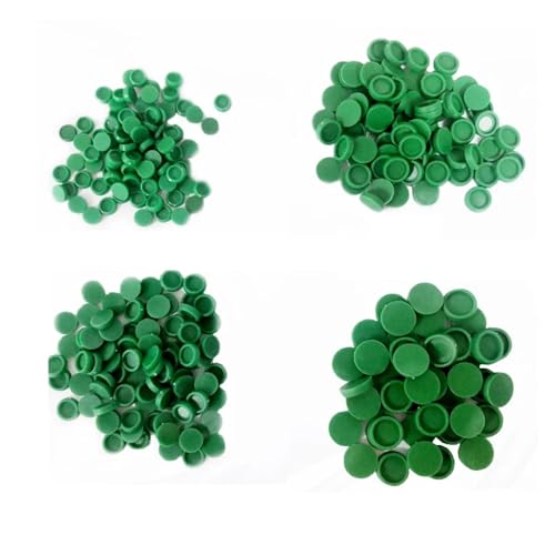 Linearführungsschiene Staubschutz Silber Bolzen Schraube Loch Stecker EGH/HGH/MGN(Green) von AYAZER