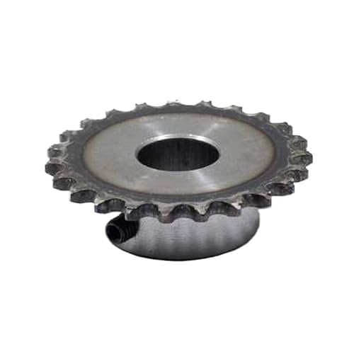 Präzisions-2-Punkt-Kettenrad, 10 bis 20 Zähne, Standardloch, M5-Schraubenloch, festes 45#-Stahl-Abschreck-Teilungsmaß 6,35(2PCS,12T Hole 8) von AYAZER