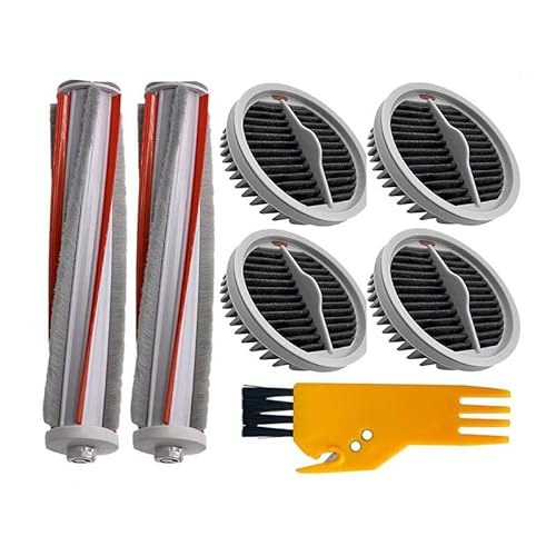 Ersatz kompatibel mit Xiaomi Roidmi NEX X20 X30 S2 F8 Pro Handheld Wireless Staubsauger Ersatzteile Rolle Hauptbürste Hepa-Filter (Color : Set H) von AYBAL