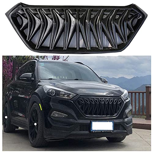 AYBEN Auto Frontgrill Grill Kühlergrill, für Hyundai Tucson 2015-2018 ABS Front Grill Gitter Ersatz, Kühlergrill Glänzend Kühlergitter Gitter von AYBEN