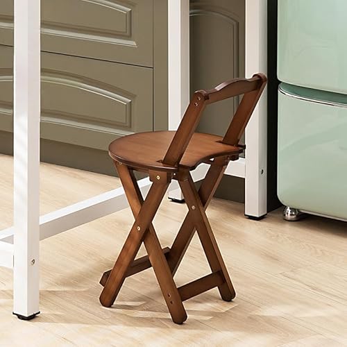 AYES Klappbar Holz-Barhocker mit Rückenlehne - Stabile Tragbare Outdoor Bar Hocker Bar Stühle Küche Esszimmerhocker - Keine Installation erforderlich für Hausbar Küche Kneipe Café AYES Klappbar Holz-Barhocker mit Rückenlehne - Stabile Tragbare Outdoor Bar Hocker Bar Stühle Küche Esszimmerhocker - Keine Installation erforderlich für Hausbar Küche Kneipe Café von AYES