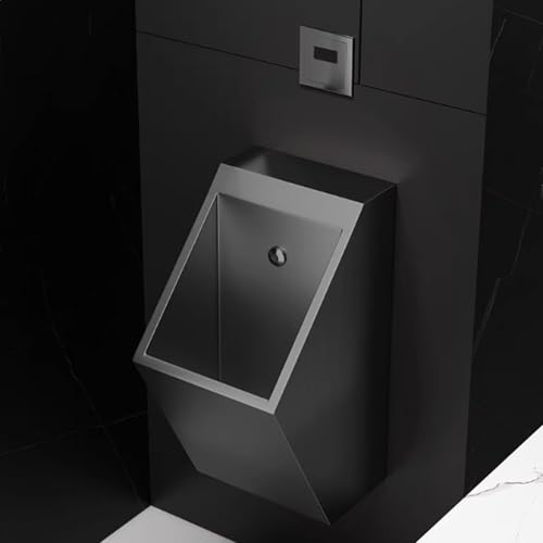 AYHARYLH Kleines Urinal Aus Edelstahl,Kommerzielles Spül-Urinal,Pour Salle De Bain, Garage Pour Adultes(Gray) von AYHARYLH