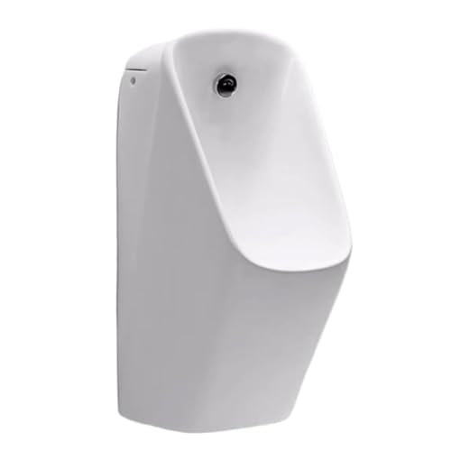 AYHARYLH Urinal Muraux Pour Hommes, Haushalts-/Gewerbebereich-Urinal Weißes/schwarzes Urinal Für Toiletten/Baustellen/Fabriken(Wit) von AYHARYLH