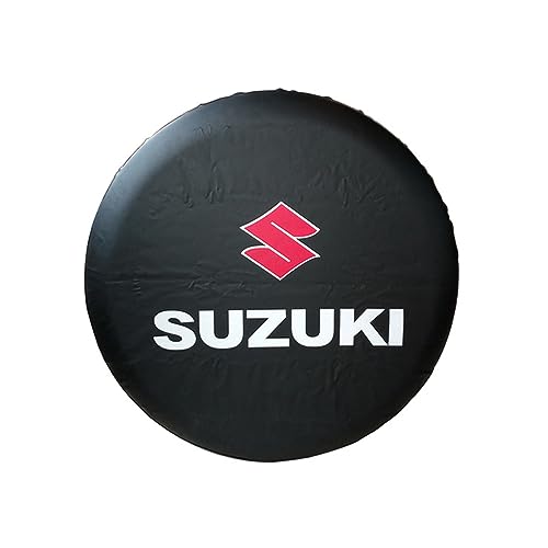 AYHYA Reserveradabdeckung für Suzuki Jimny SX4 Swift Vitara, Reifencover -Reifenabdeckung, Tyre Protection Cover -Wasserdicht, Staubdicht, Schneeabweisend -Einfach Zu Bedienen,15in AYHYA Reserveradabdeckung für Suzuki Jimny SX4 Swift Vitara, Reifencover -Reifenabdeckung, Tyre Protection Cover -Wasserdicht, Staubdicht, Schneeabweisend -Einfach Zu Bedienen,15in von AYHYA