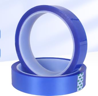 AYHYHLJZJ 4 Rollen Heizband für Sublimation, 10 mm x 33 m, hitzebeständiges Band ohne Rückstände, elektronischer Klebstoff ohne Rückstände für DIY-Projekte (blau) von AYHYHLJZJ